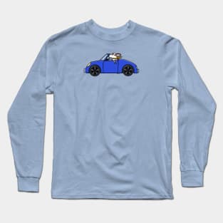 Doggie in roadster Long Sleeve T-Shirt